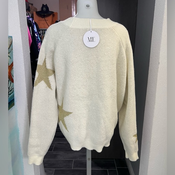 NWT Wanna B Me Star Knitted Sweater - Picture 5 of 10